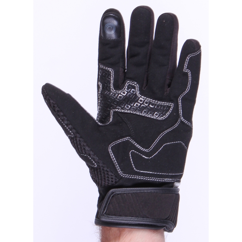 Motorradhandschuhe RSA Sneaker Schwarz und Weiß Ausverkauf