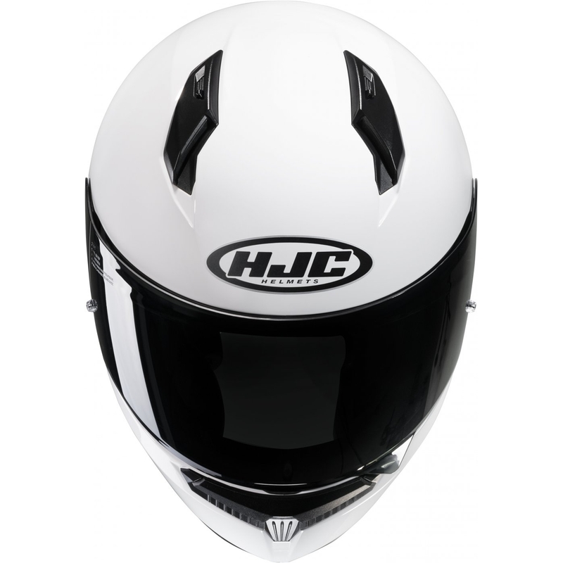 Integralhelm HJC C10, einfarbig weiß – II. Qualität - II. Qualität