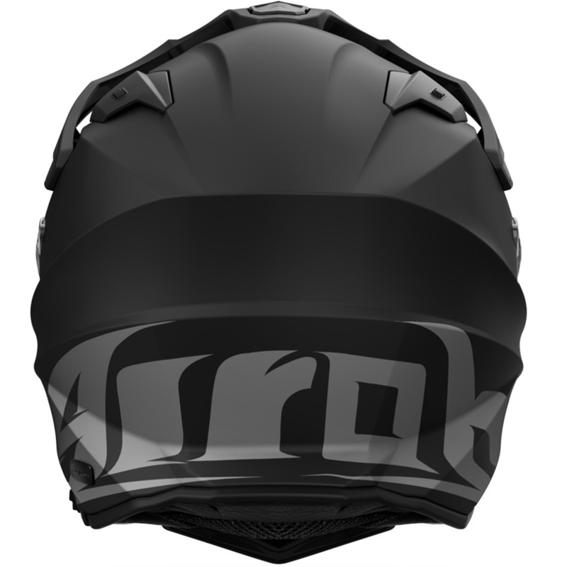 Enduro-Helm Airoh Commander 2, Farbe: Mattschwarz - II. Qualität