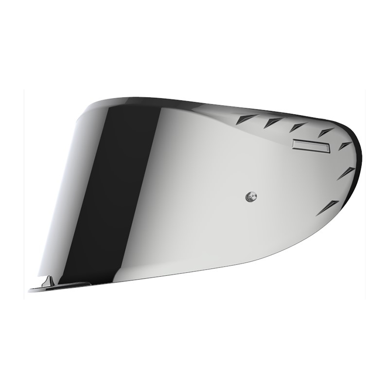 Silbernes Iridium-Plexiglas für LS2 FF327 Helm