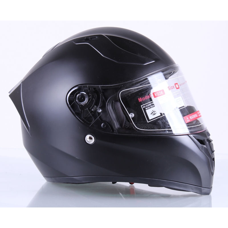 RSA Clasico Integral Motorradhelm schwarz Ausverkauf