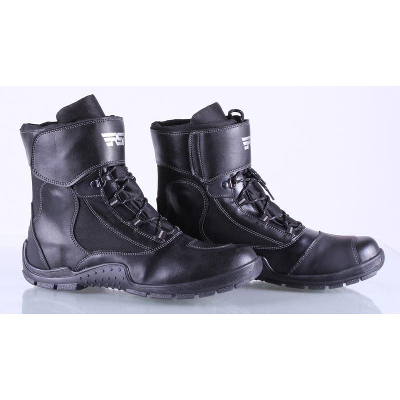 RSA Bagan Schwarz Motorradstiefel Ausverkauf