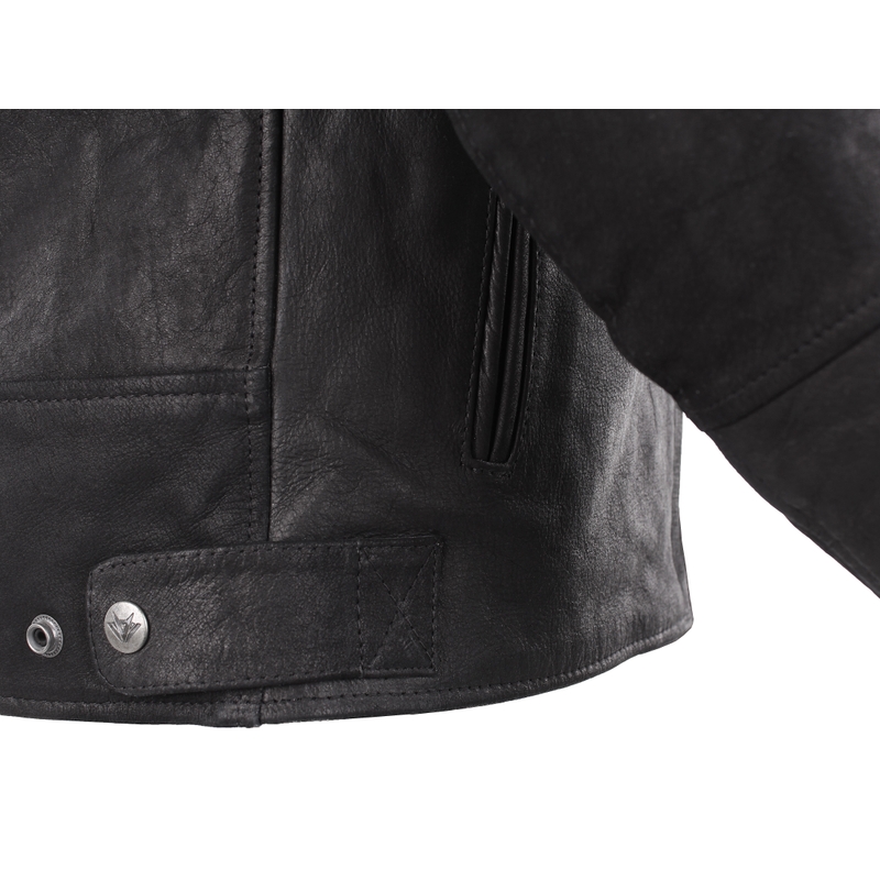 Motorradjacke RSA Daytona Matt Schwarz 2 - II. Qualität