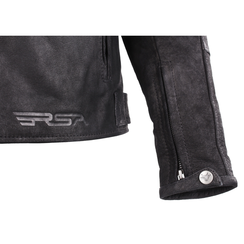 Motorradjacke RSA Daytona Matt Schwarz 2 - II. Qualität