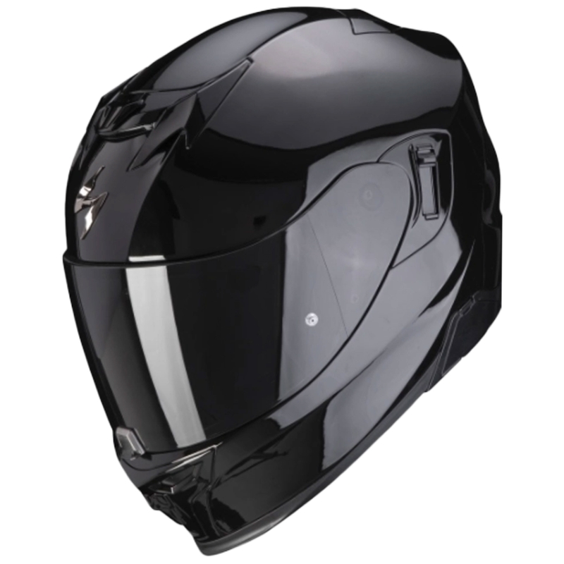 Scorpion EXO-520 EVO AIR Integralhelm, glänzend schwarz, im Angebot 2 - II. Qualität Ausverkauf