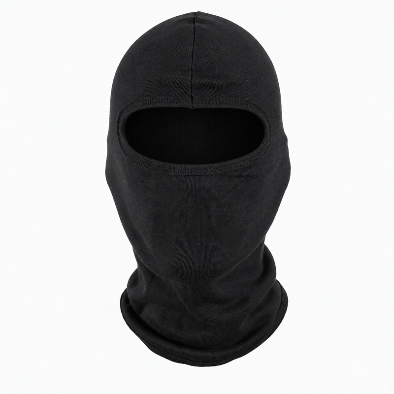 Sturmhaube unter dem Helm Emerze Balaclava Baumwolle schwarz