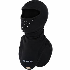 Motorradhaube Oxford Balaclava Deluxe Micro Fleece schwarz