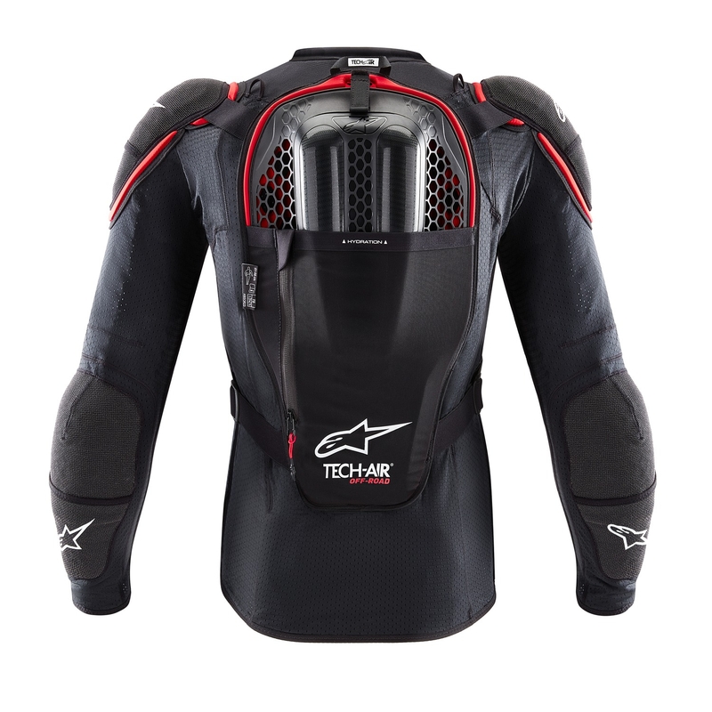 Alpinestars TECH-AIR® OFF-ROAD Airbag-Weste schwarz-rot 2 - II. Qualität