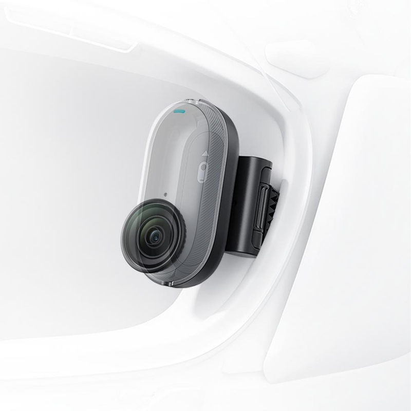 Insta360 GO 3S Motorrad-In-Helm-POV-Bundle-Actionkamera Schwarz