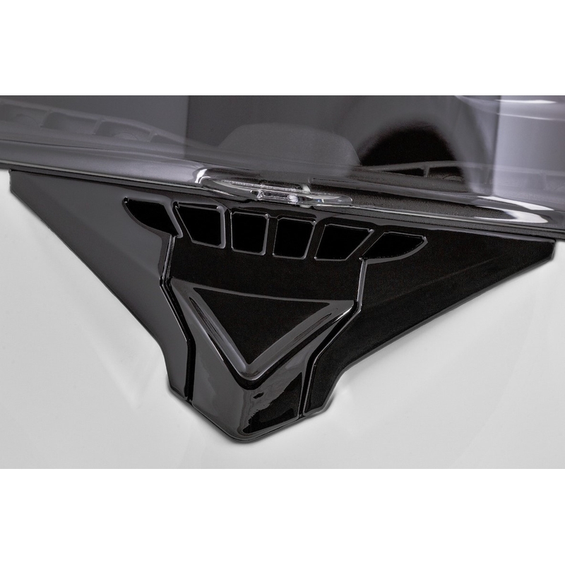 Cassida Compress 2.0 Refraction weiß-schwarz-fluo gelb Motorradhelm