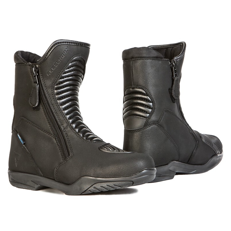 Rebelhorn Rio Motorradstiefel schwarz matt