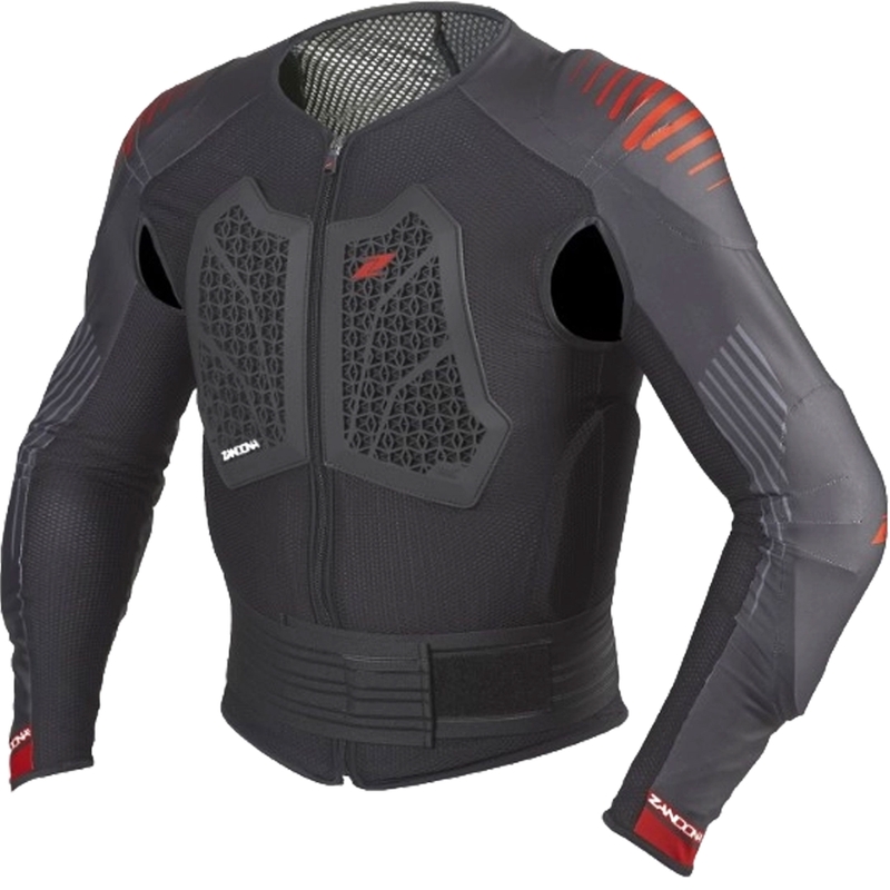 Körperweste Zandona Action X7 schwarz-rot 170-179 cm