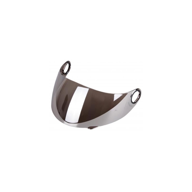 Silbernes Iridium-Plexiglas für Street Racer SR V1 Helm