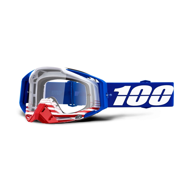 Motocross-Brille 100% Racecraft ANTHEM (Plexiglas klar)