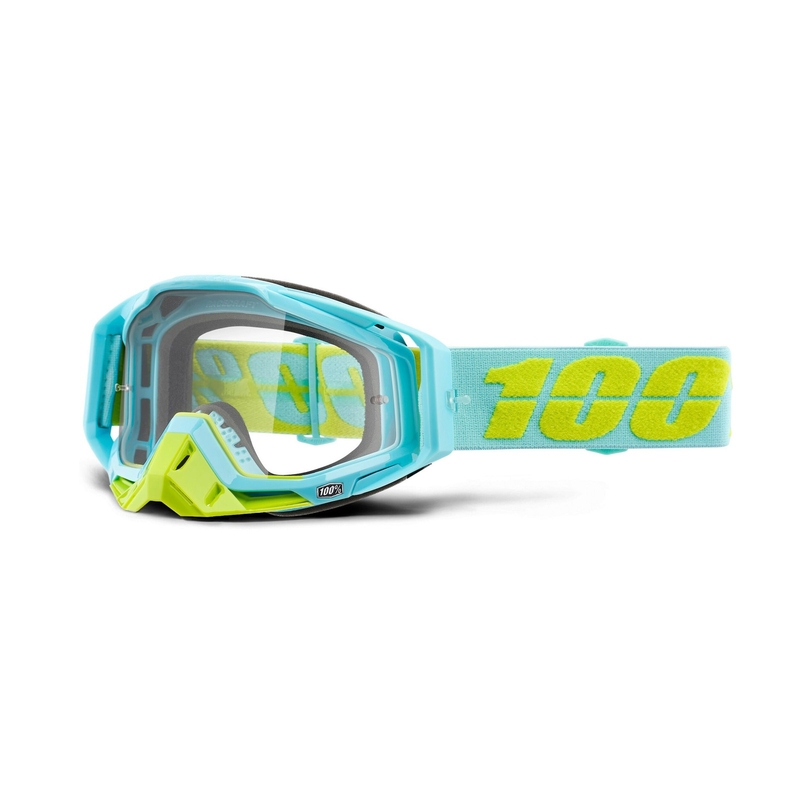 Motocrossbrille 100% Racecraft PINACLES (klar plexi) Ausverkauf