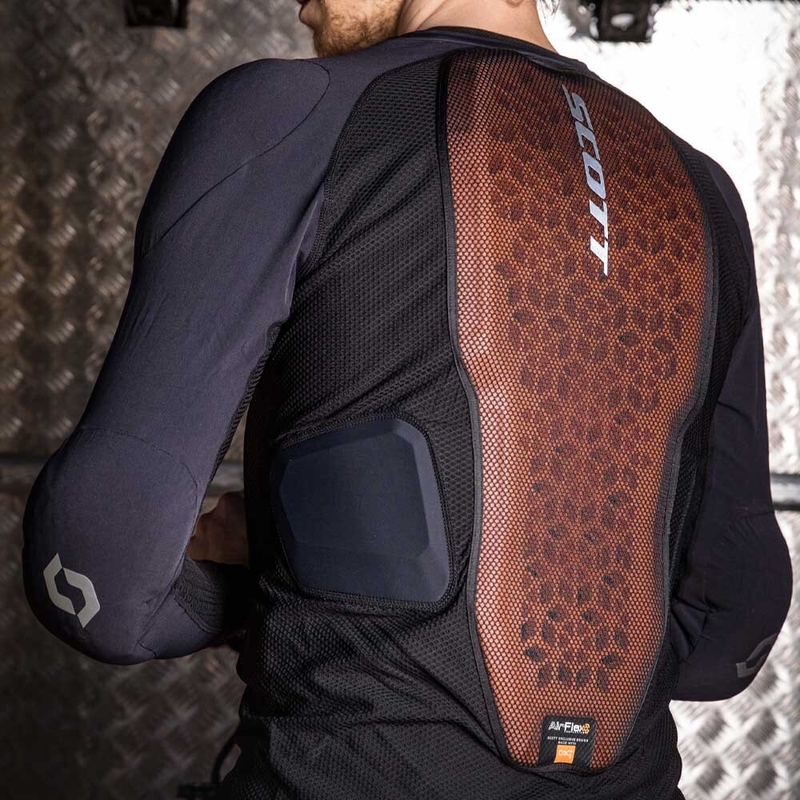 SCOTT Softcon Air Körperprotektor schwarz-grau