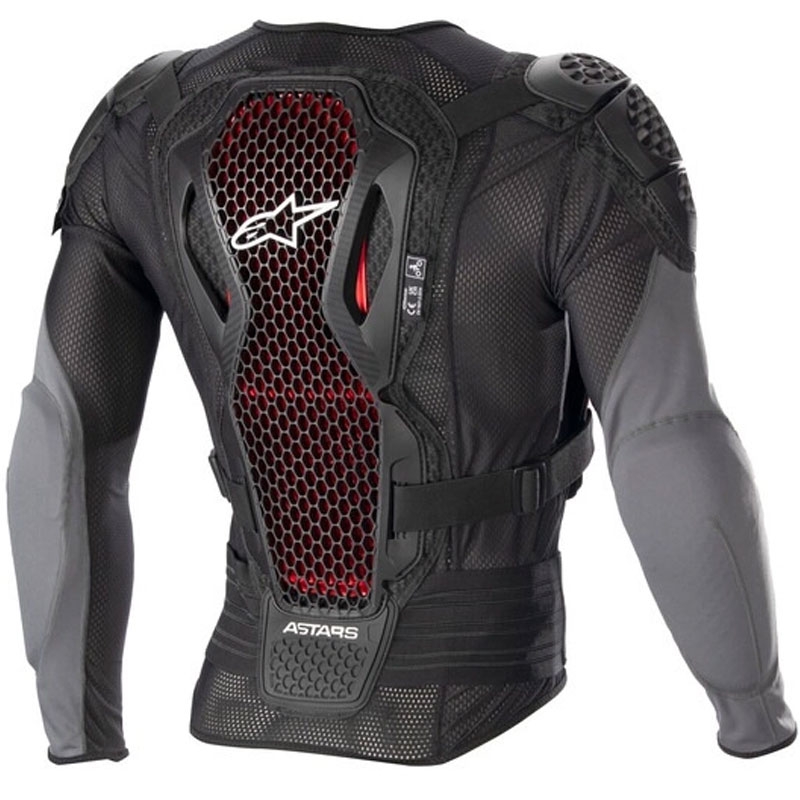 Alpinestars Bionic Plus 2 schwarz-grau-rot Körperprotektor