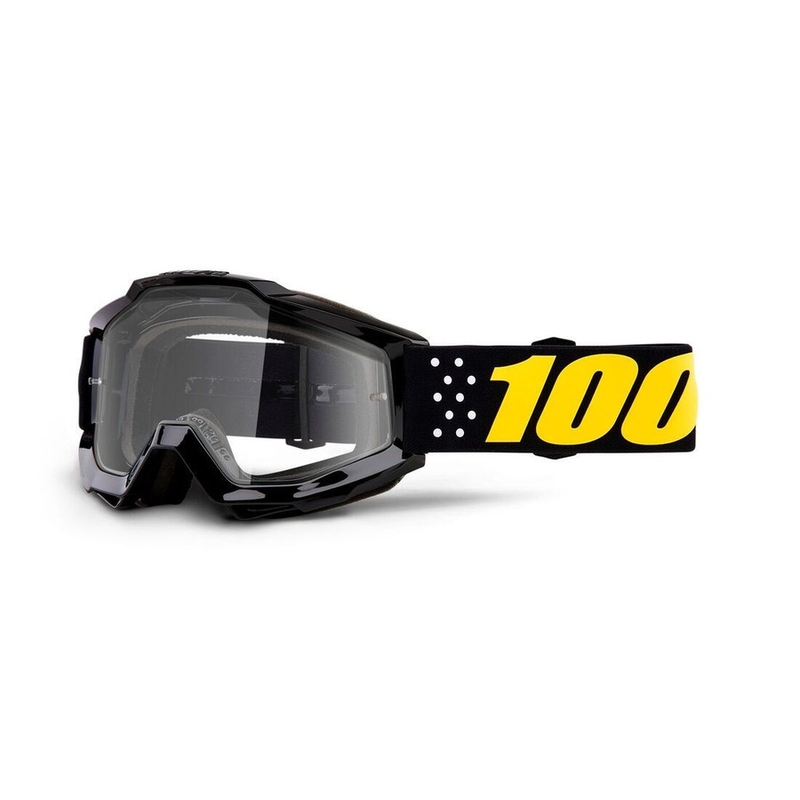 Kinder-Motocross-Brille 100% Accuri Pistol (klares Plexiglas)