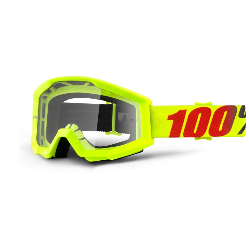 100% Strata Mercury Motocross-Brille (klares Plexiglas)
