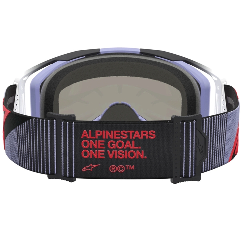 Alpinestars Vision 8 Maven Motocross-Brille, Lavendel-Schwarz
