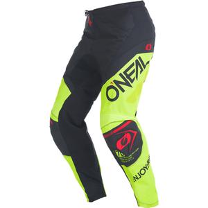 O'Neal Element Factor Motocross-Hose Schwarz-Neongelb