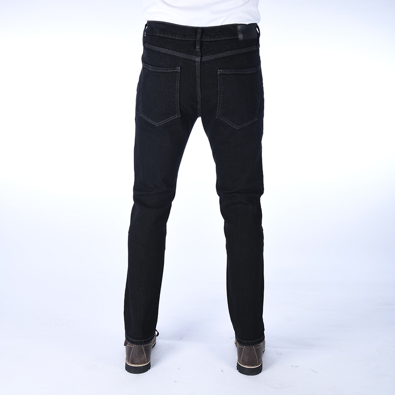 Oxford Original Approved Slim Fit Schwarze Motorradjeans