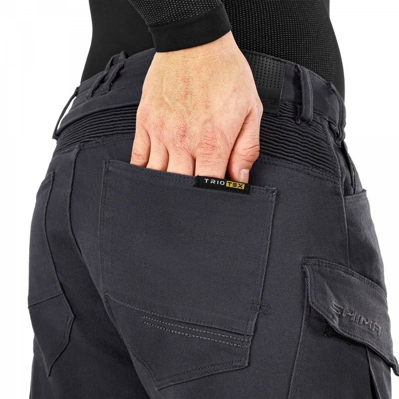 Shima Giro 3.0 verlängerte Motorradhose grau