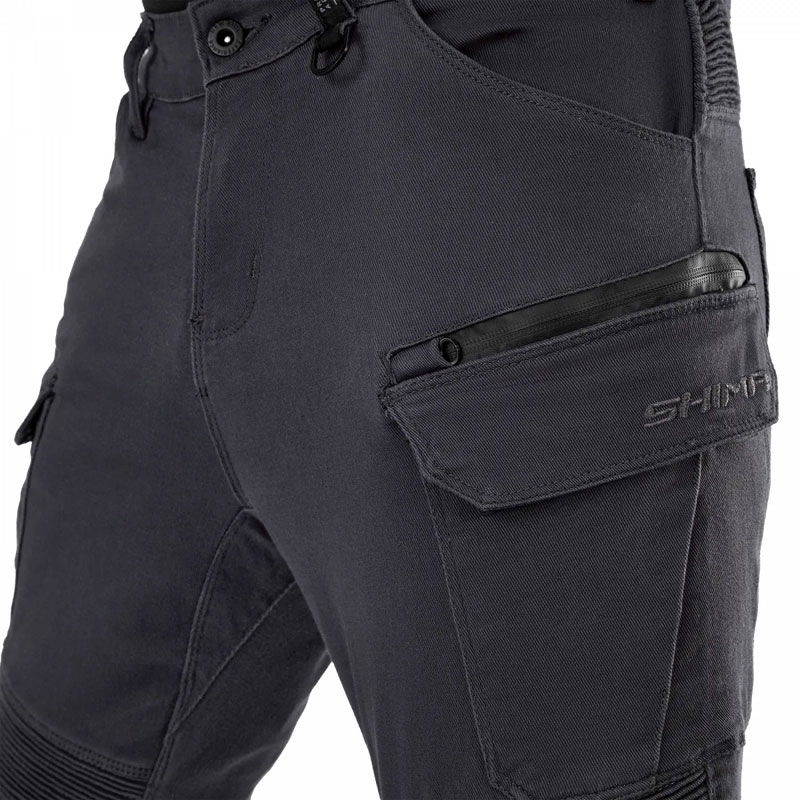 Shima Giro 3.0 verlängerte Motorradhose grau