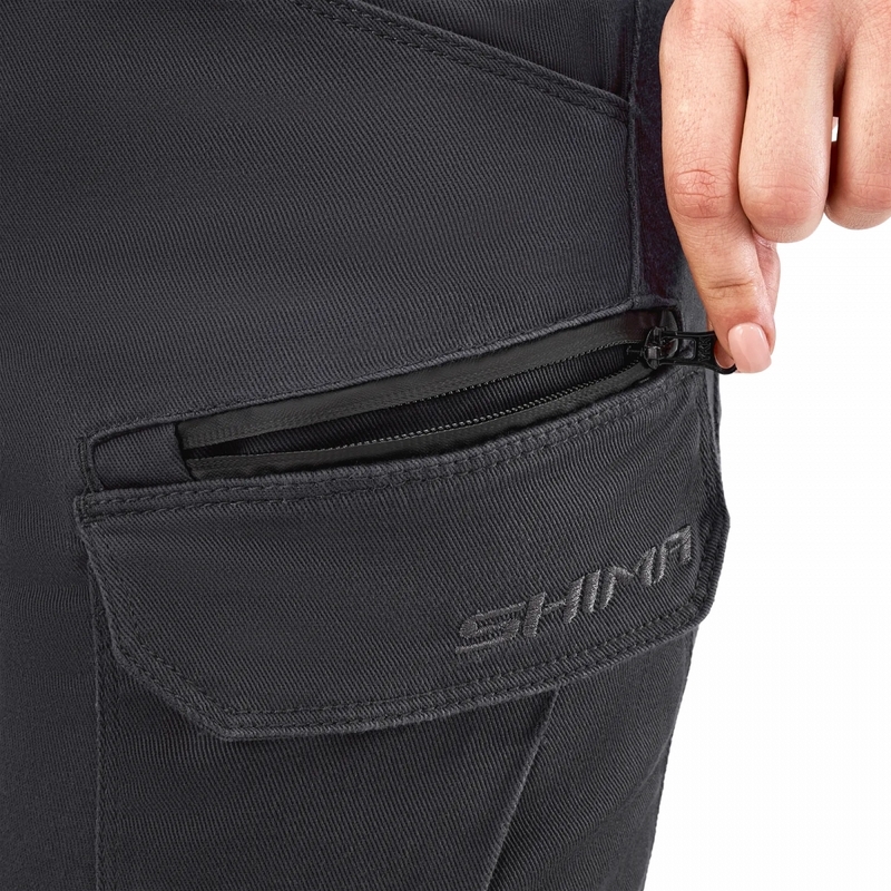 Shima Giro 3.0 Damen-Motorradhose mit verlängertem Bein, grau