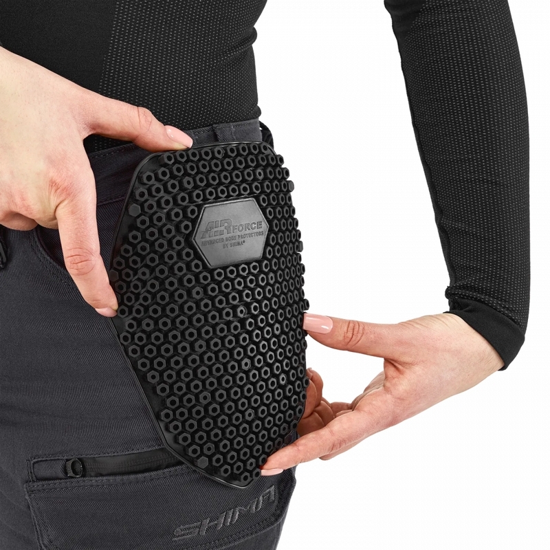 Shima Giro 3.0 Damen-Motorradhose mit verlängertem Bein, grau