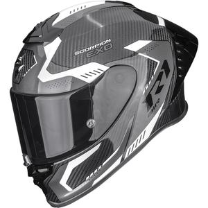 Scorpion EXO-R1 EVO II Air Propel Integralhelm für Motorräder, schwarz-weiß