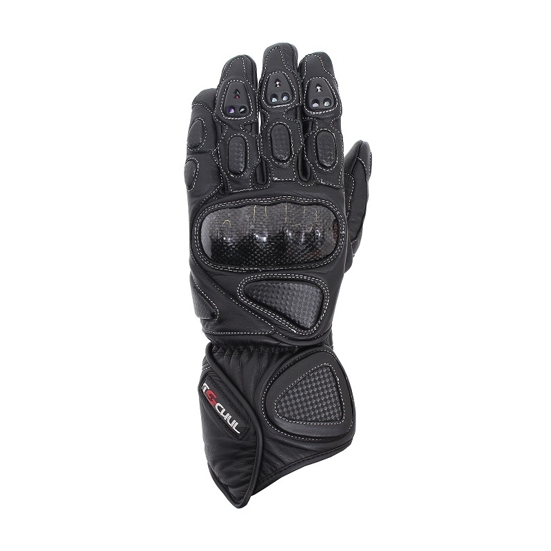 Motorradhandschuhe Tschul 212 schwarz - Qualität II