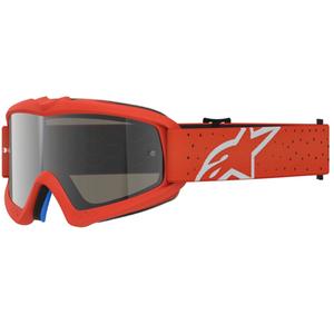Alpinestars Vision Youth Vesta orange-silberne Motocross-Brille für Kinder