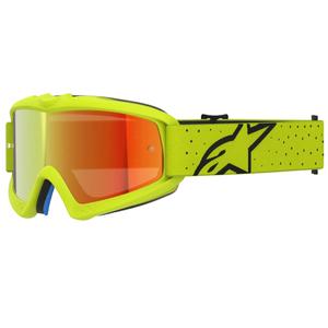 Kinder-Motocrossbrille Vision Youth Vesta fluorgelb-schwarz