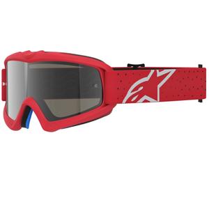 Alpinestars Vision Youth Vesta Motocrossbrille für Kinder, fluoreszierend rot-chrom