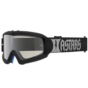 Alpinestars Vision Youth Atrox Kinder-Motocrossbrille Schwarz-Silber
