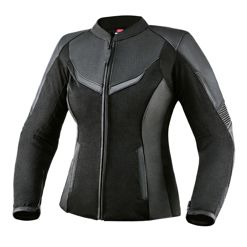 Frauen Rebelhorn Rocket Black Motorradjacke Ausverkauf