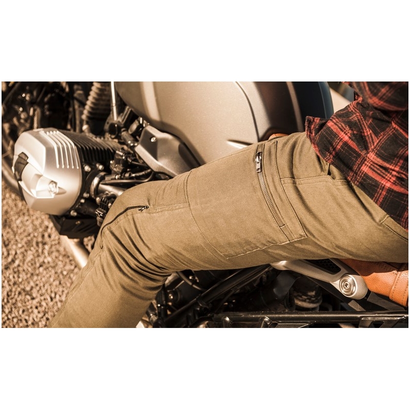 BROGER Alaska grüne Motorradjeans