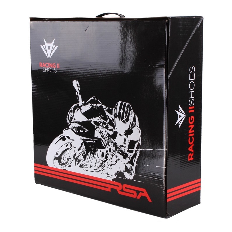 Moto Schuhe RSA Racing II schwarz Ausverkauf