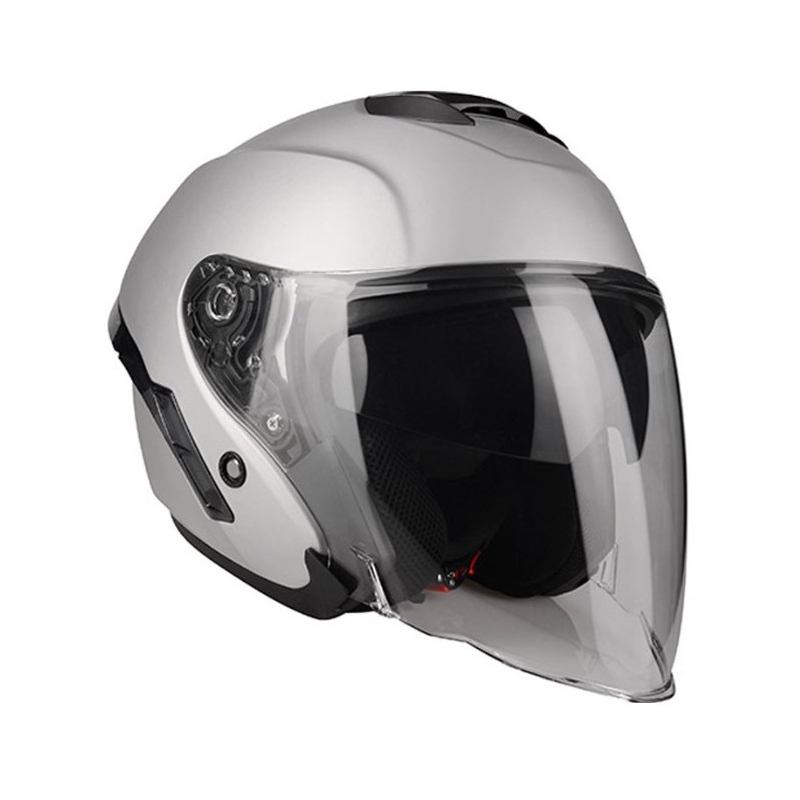 Lazer Tango S Z-Line offener Motorradhelm silber matt