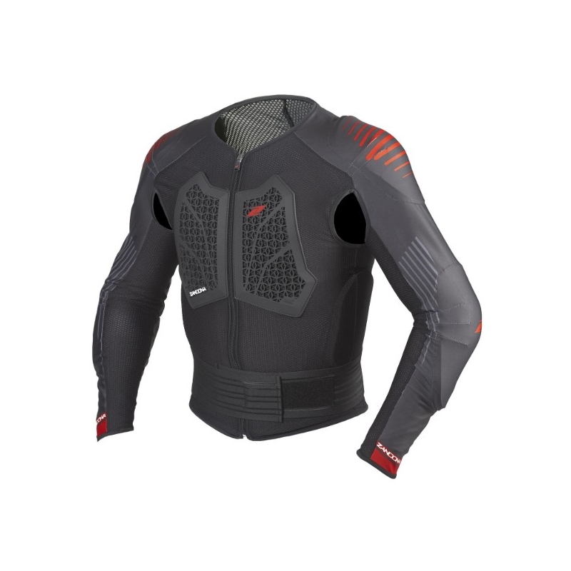 Körperweste Zandona Action X6 schwarz-rot 160-169 cm