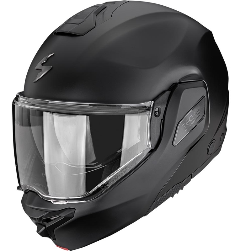 Scorpion EXO-TECH II Solid Klapphelm für Motorräder, mattschwarz
