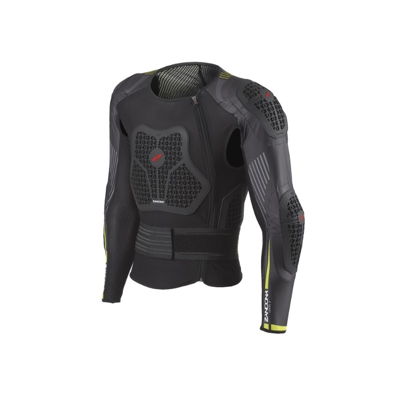 Körperschutz Zandona Netcube X6 schwarz-fluo gelb 160-169 cm Ausverkauf
