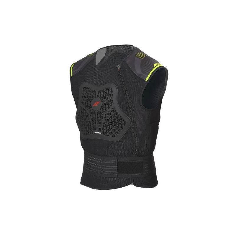 Vest Zandona Netcube X8 schwarz-fluo gelb 180-189 cm