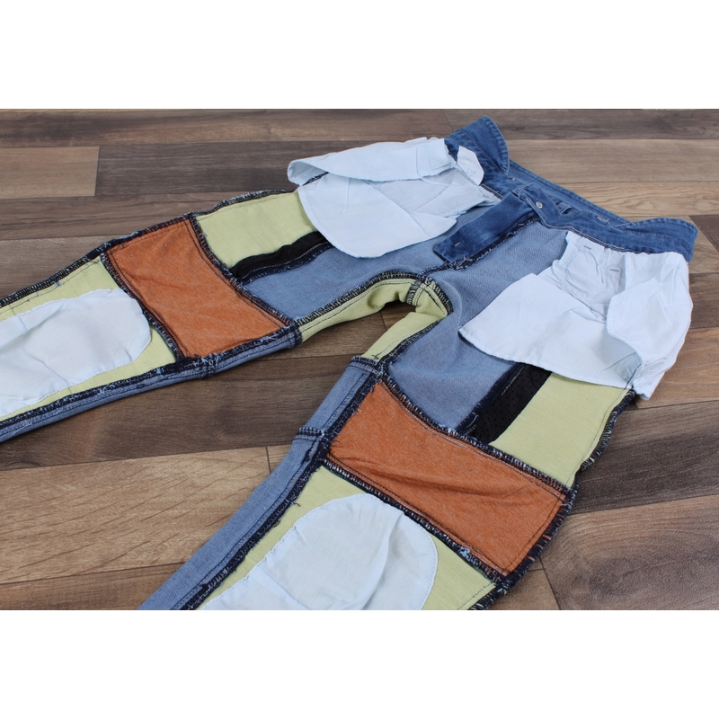 Street Racer Basic Blaue Motorradjeans Ausverkauf