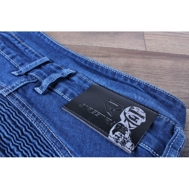 Street Racer Basic Blaue Motorradjeans Ausverkauf