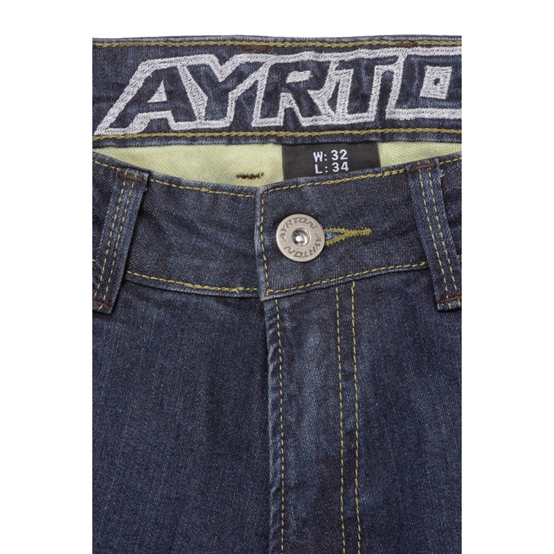 Ayrton Brooklyn Blaue Motorradjeans