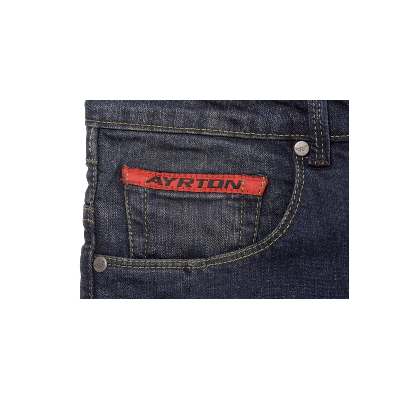 Ayrton Brooklyn Blaue Motorradjeans
