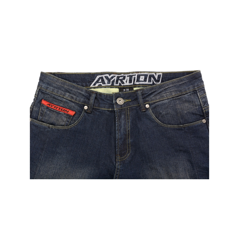 Ayrton Brooklyn Blaue Motorradjeans