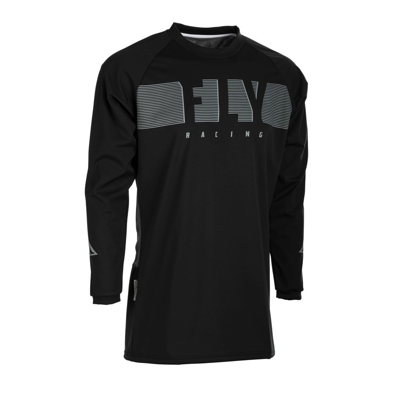 Motocross Trikot FLY Racing Windproof 2020 schwarz